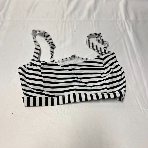 Striped Square Neck Bikini Top - Picture 3 of 3